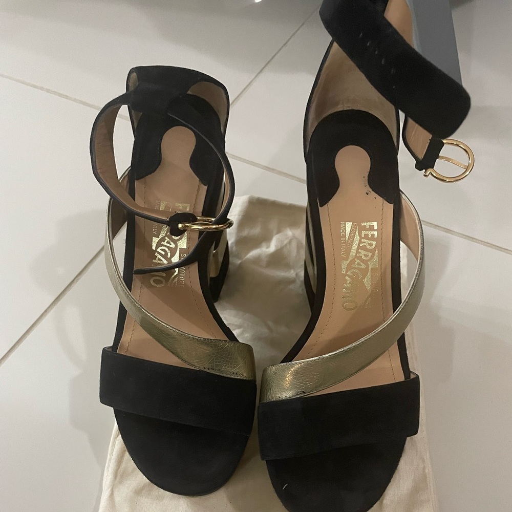 Salvatore ferragamo sandals used